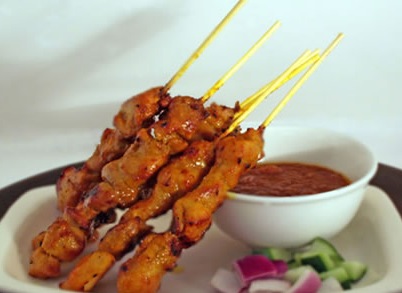 Chinese Restaurant Malta Fried Chicken on Skewers